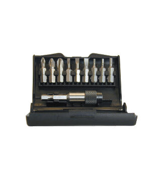 Screw Bit Tips - Quick 11 pc Bit Set - W/Case - Timberline 608 - 532