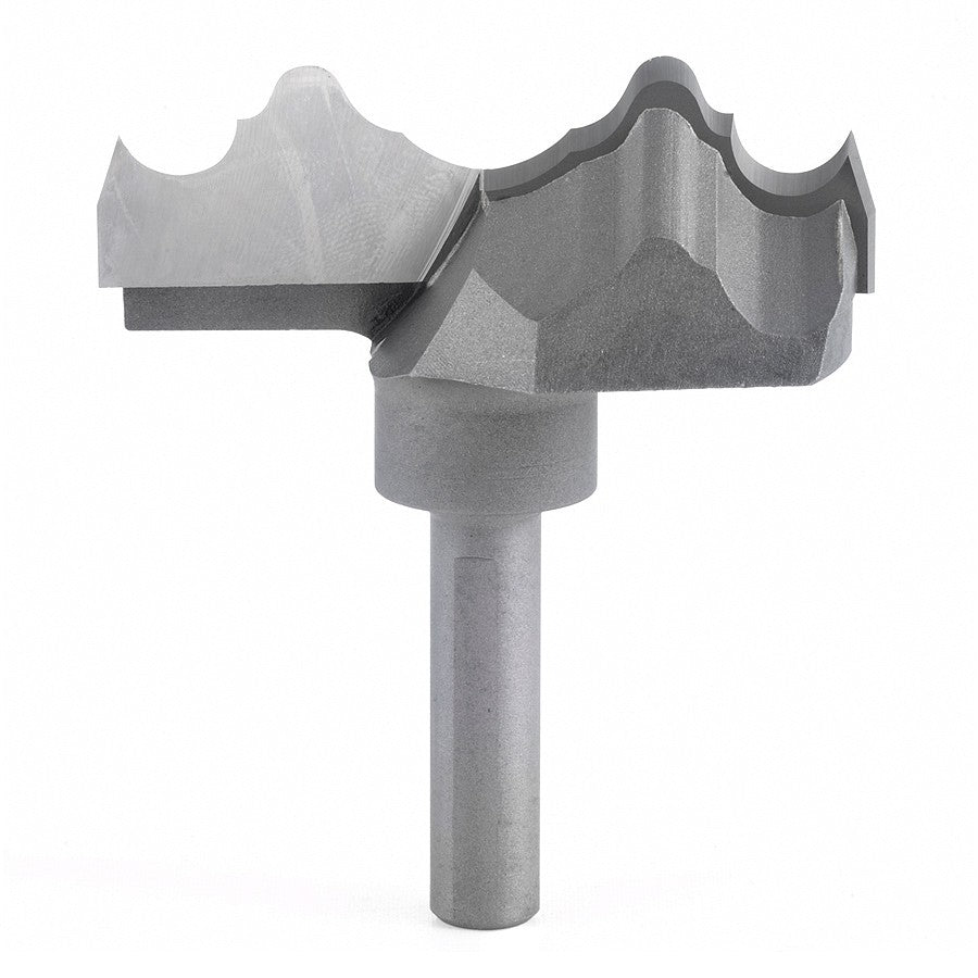 Router Bit - 2-1/2 D x 25/64 CH x 3/8 SHK - Carbide Tipped Rosette DP-302